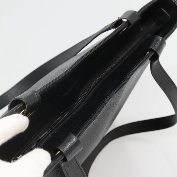 GUCCI Tote Bag Leather Black Gold 002 2040 002 2040 - Picture 6 of 12